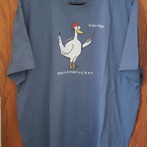 Life Is Good mathemachicken Men's T-Shirt (XL)